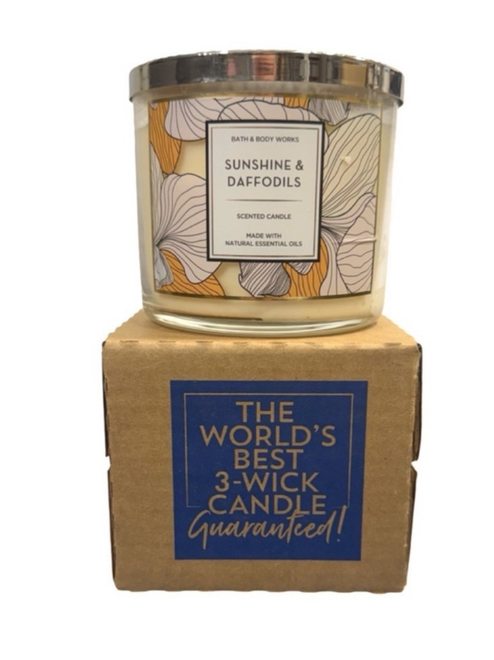Sunshine and Daffodils Candle